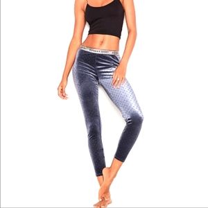 Victoria's Secret Velvet Leggings XL